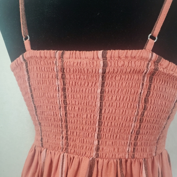 Plaid cotton dress size Medium - Picture 4 of 5